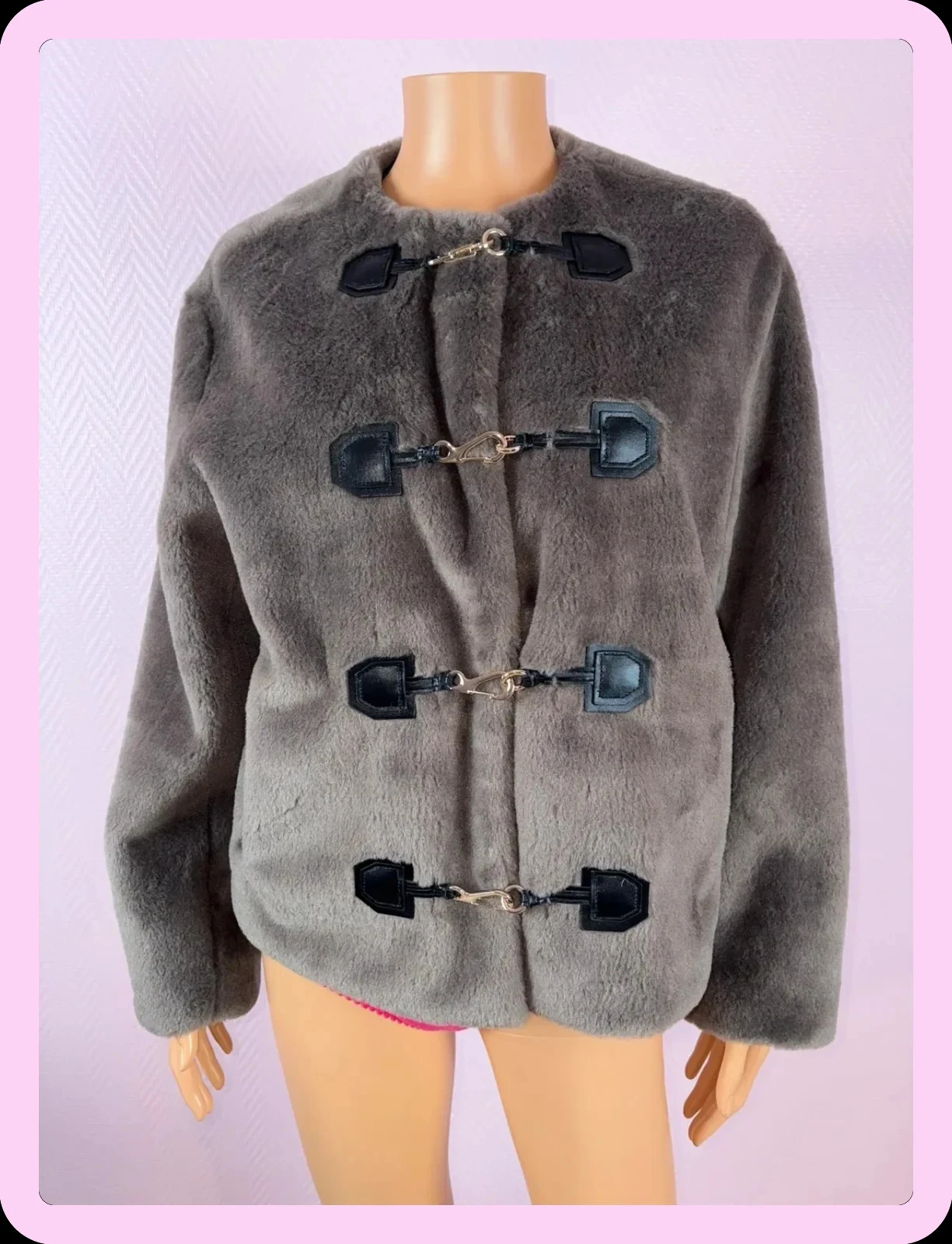 Women's H&M coat jacket size xs super condition rarely worn – photo 2